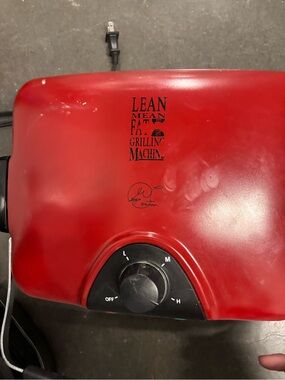 George Foreman GRP90WGR Electric Contact Grill/Griddle Temp Control 1440W 120V